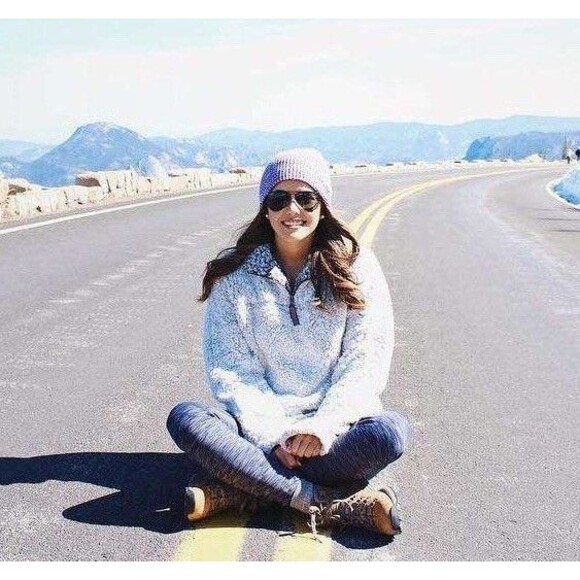 True Grit Fleece Sweater S 1/4 Zip Pullover Original Polar Jacket Beige Frosty - Picture 1 of 15